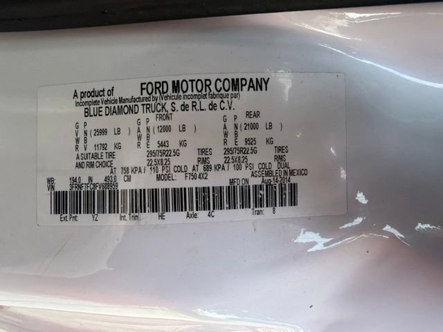 Used 2015 Ford F750 2WD Regular Cab Super Duty image 18