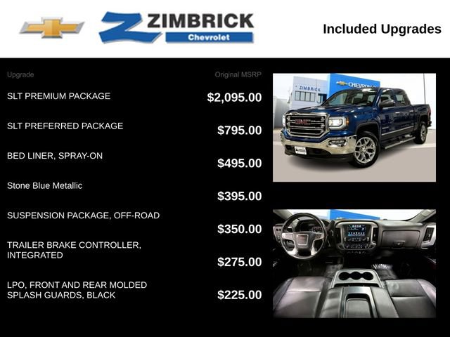 Used 2018 GMC Sierra 1500 SLT w/ SLT Premium Package image 13