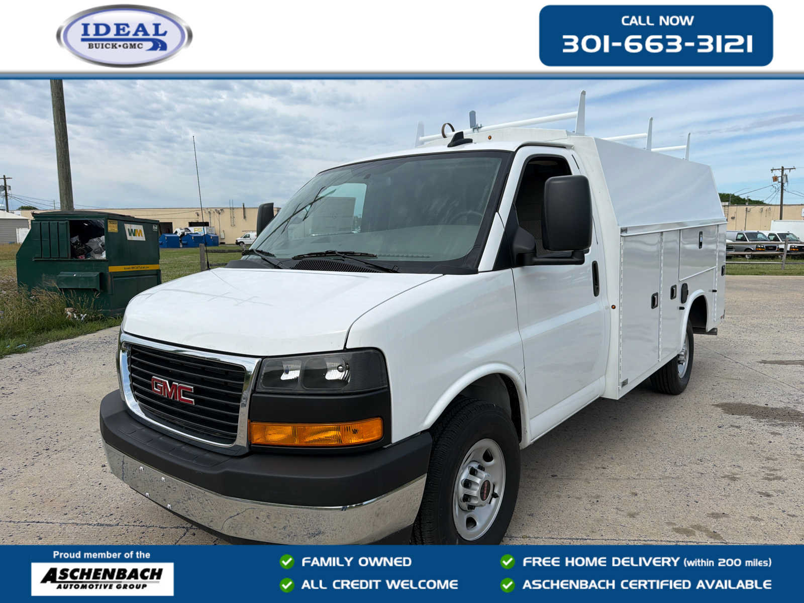 New 2025 GMC Savana 3500 w/ Power Convenience Package