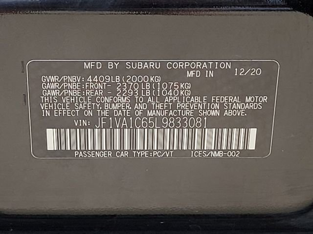 Used 2020 Subaru WRX Premium AWD/4WD image 18