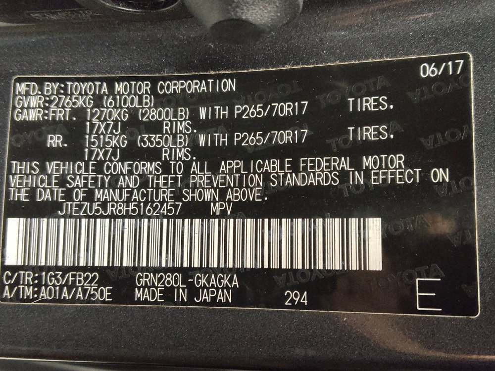 Used 2017 Toyota 4Runner SR5 image 33