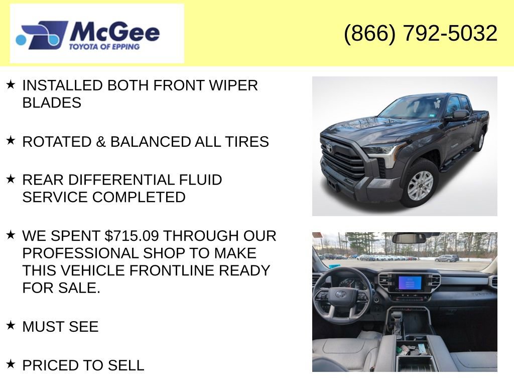 Used 2024 Toyota Tundra SR5 w/ SR5 Premium Package image 8