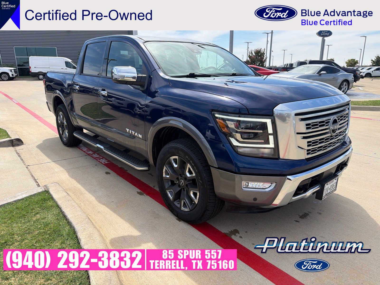 Used 2023 Nissan Titan Platinum Reserve w/ Moonroof Package