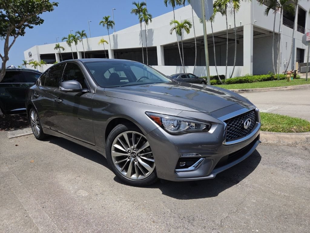 Used 2023 INFINITI Q50 Luxe w/ Cargo Package