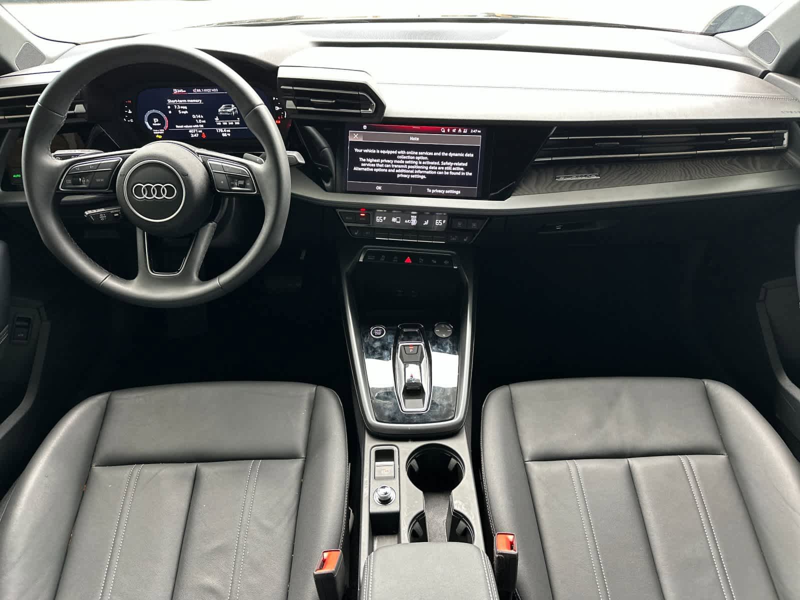 Certified 2025 Audi A3 2.0T Premium w/ Black Optic Package AWD/4WD image 3