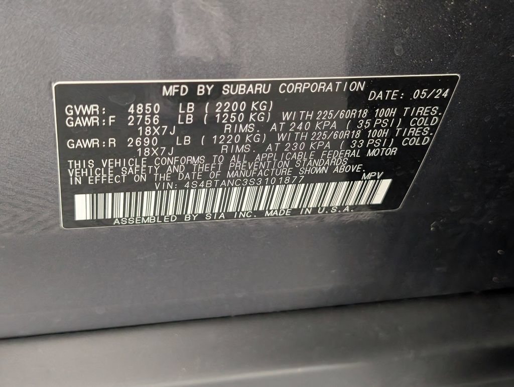 Used 2025 Subaru Outback Limited AWD/4WD image 38