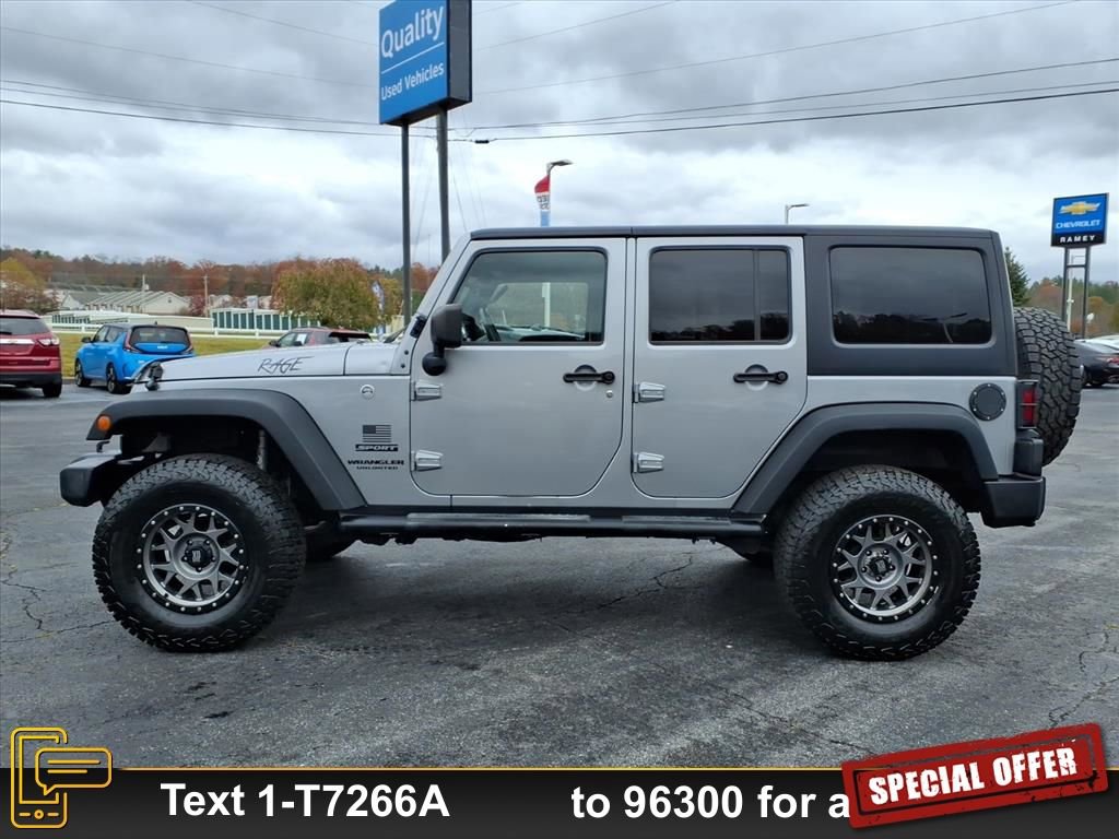 Used 2016 Jeep Wrangler Unlimited Sport w/ Quick Order Package 24S image 8