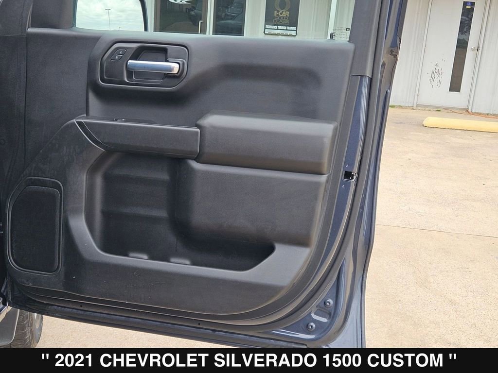Used 2021 Chevrolet Silverado 1500 Custom w/ LPO, Dark Essentials Package RWD image 28