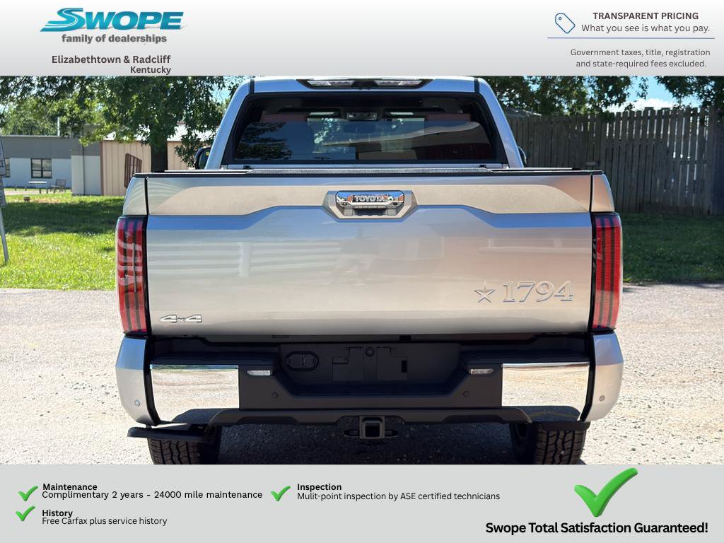 New 2026 Toyota Tundra 1794 Edition AWD/4WD image 4