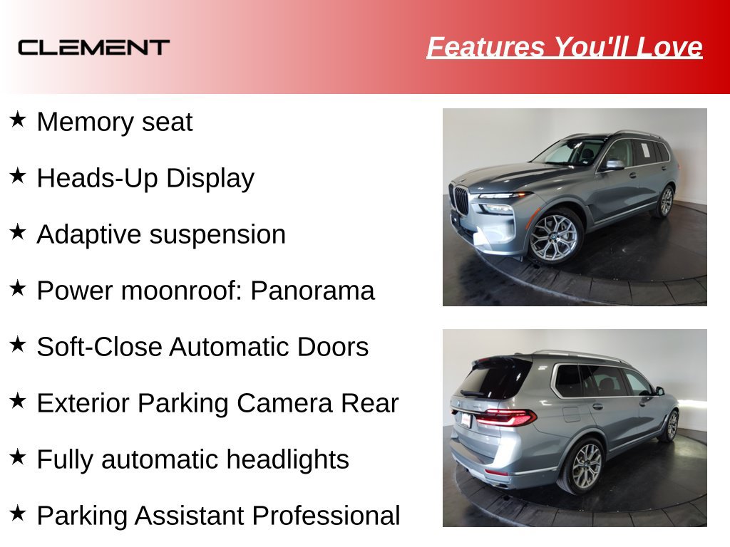 Used 2023 BMW X7 xDrive40i w/ Premium Package AWD/4WD image 29