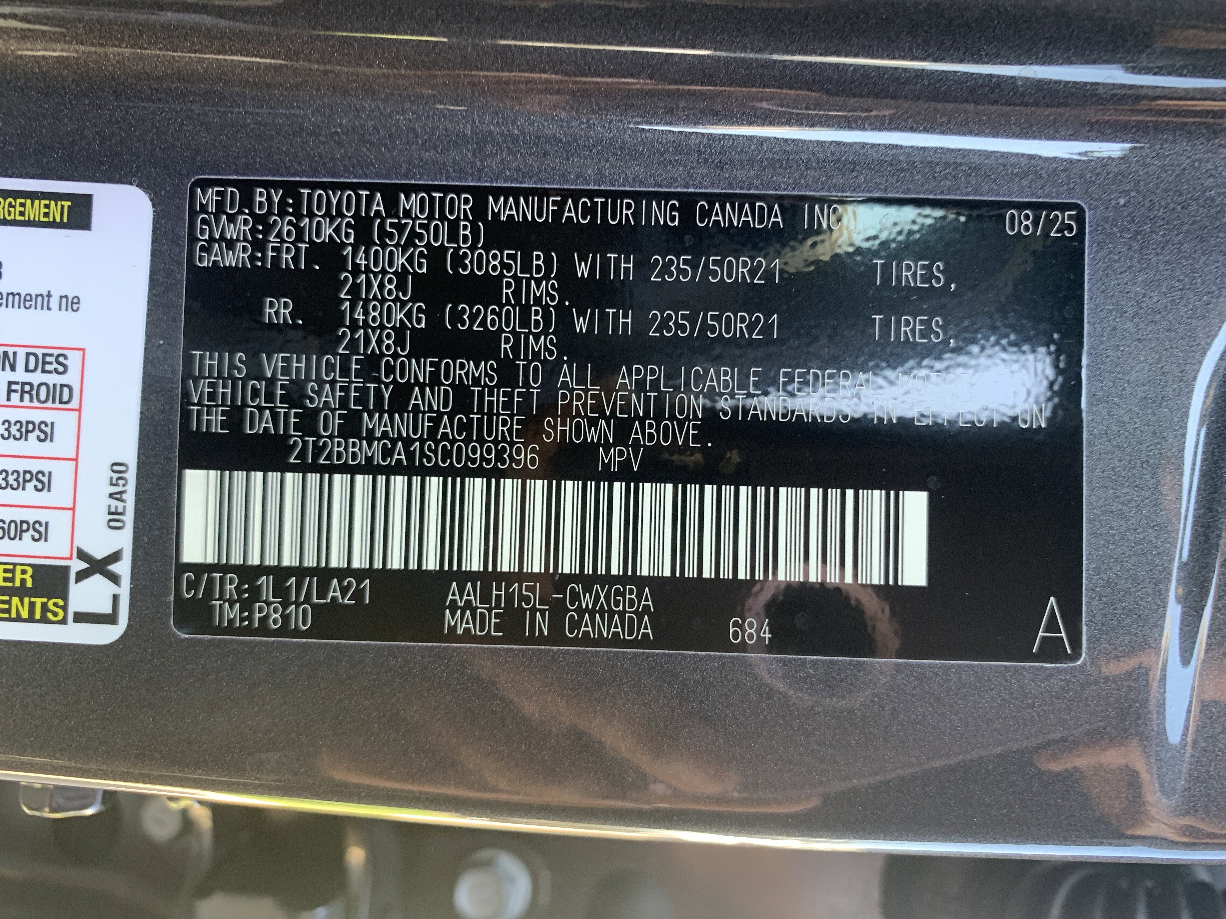 Used 2025 Lexus RX 350 350h Luxury w/ Convenience Package image 36