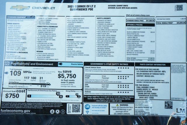 New 2025 Chevrolet Equinox EV LT image 29