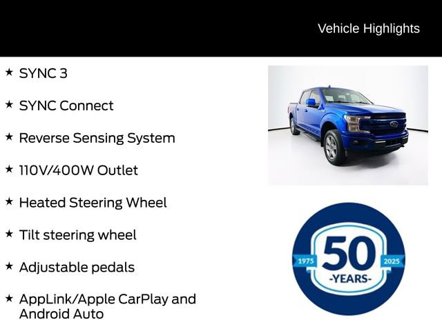 Certified 2018 Ford F150 Lariat w/ Equipment Group 502A Luxury AWD/4WD image 21
