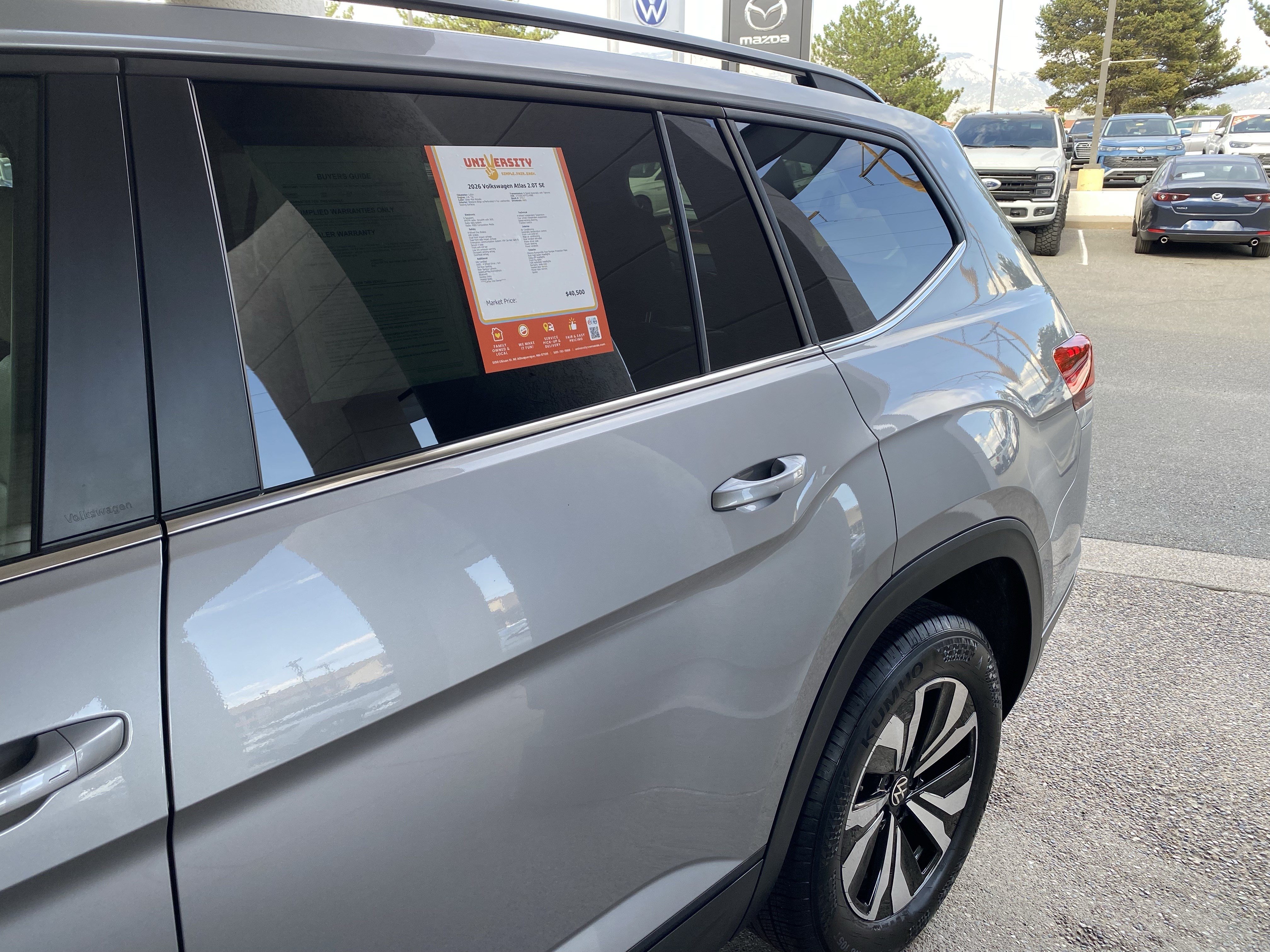 Certified 2026 Volkswagen Atlas SE AWD/4WD image 60