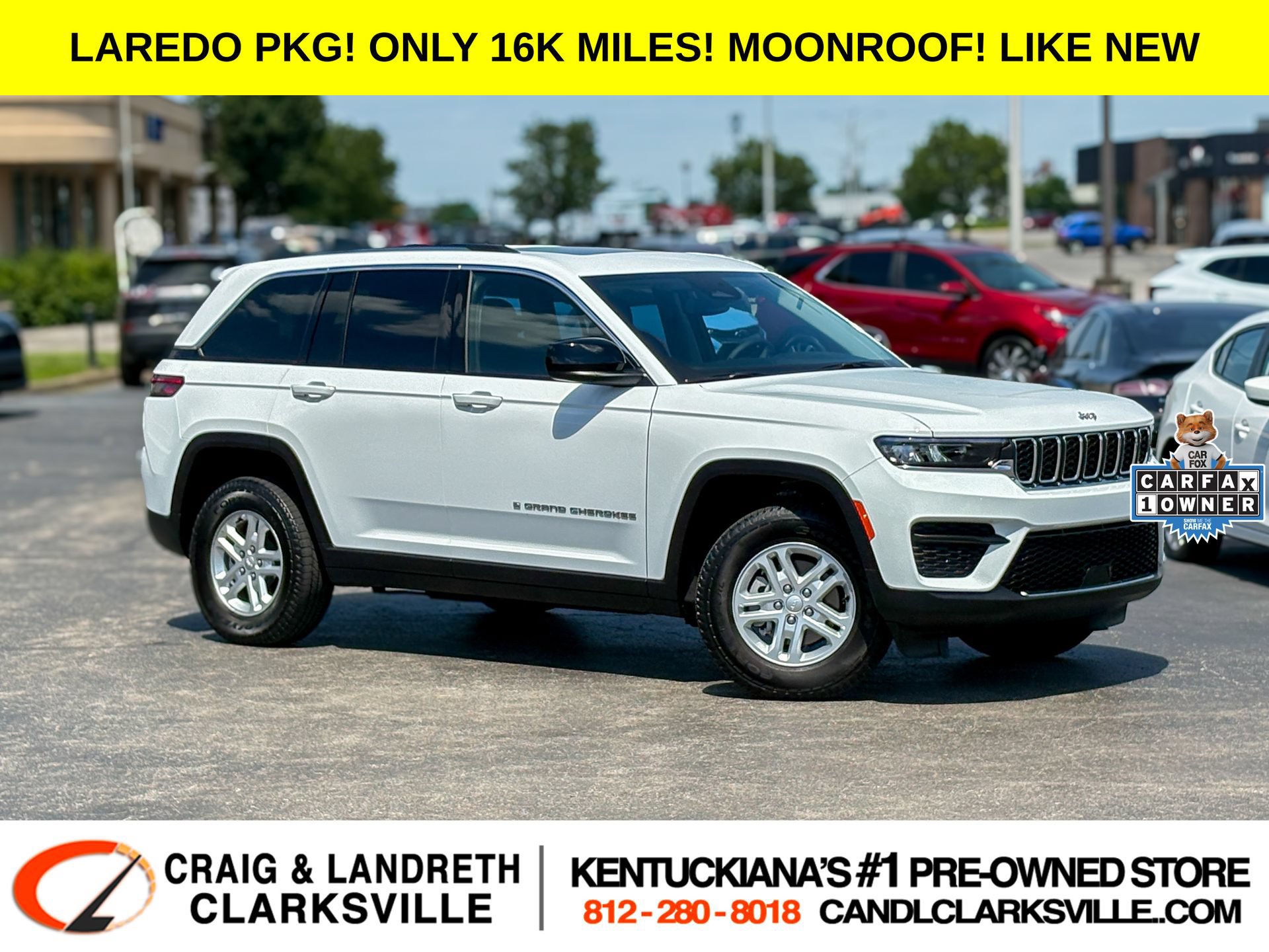 Used 2023 Jeep Grand Cherokee Laredo w/ Luxury Tech Group I AWD/4WD video 1
