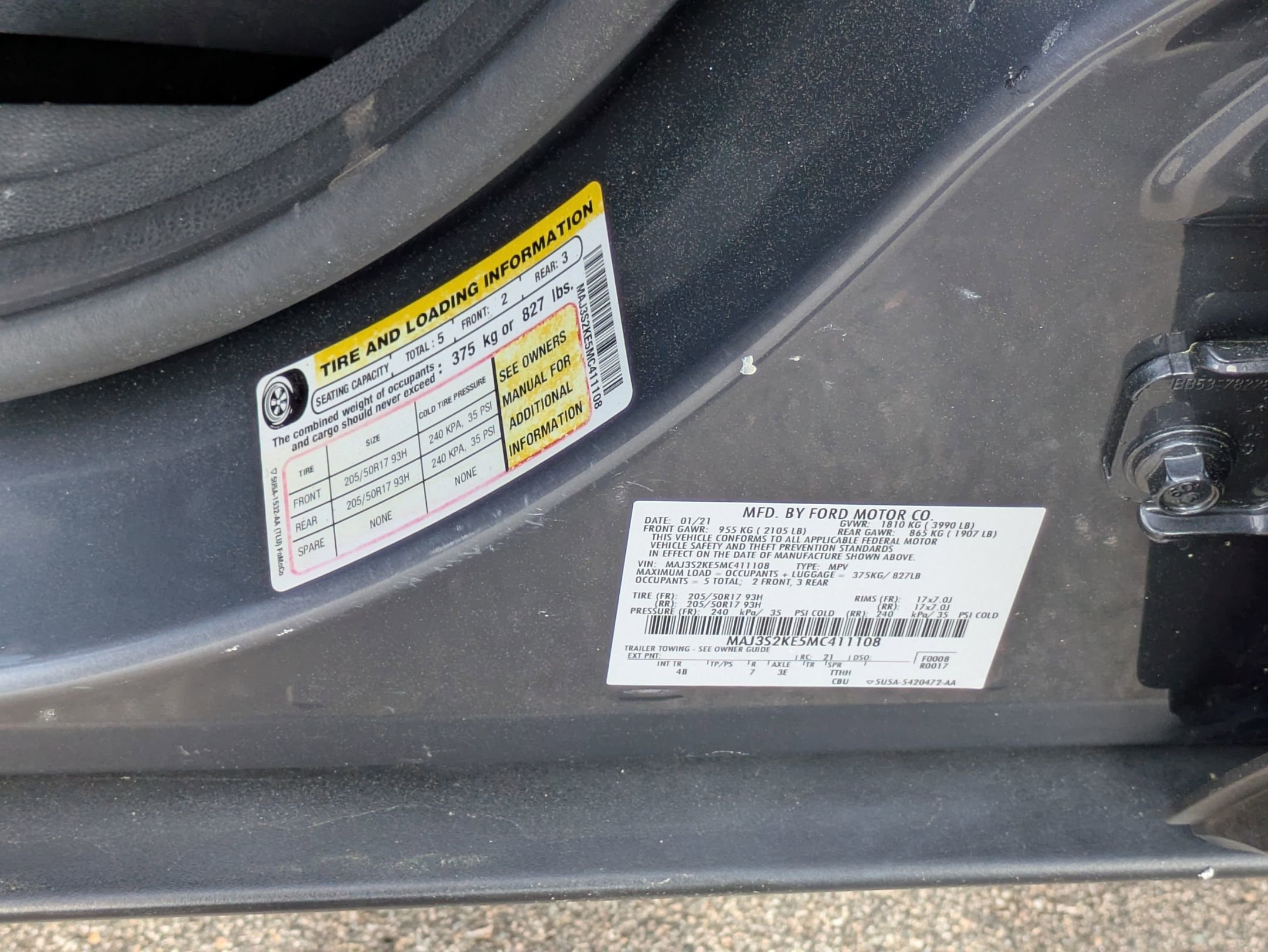 Used 2021 Ford EcoSport Titanium image 43