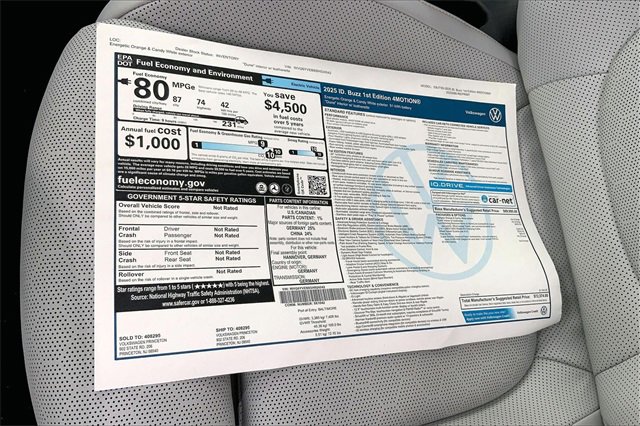 New 2025 Volkswagen ID. Buzz 1st Edition image 14