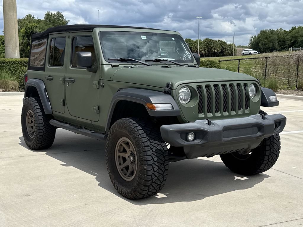 Used 2018 Jeep Wrangler Unlimited Sport S AWD/4WD image 12