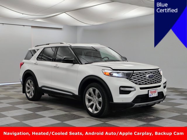 Certified 2020 Ford Explorer Platinum w/ Premium Technology Package