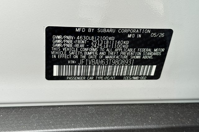 New 2026 Subaru WRX Premium w/ Accessory Package #2 AWD/4WD image 23