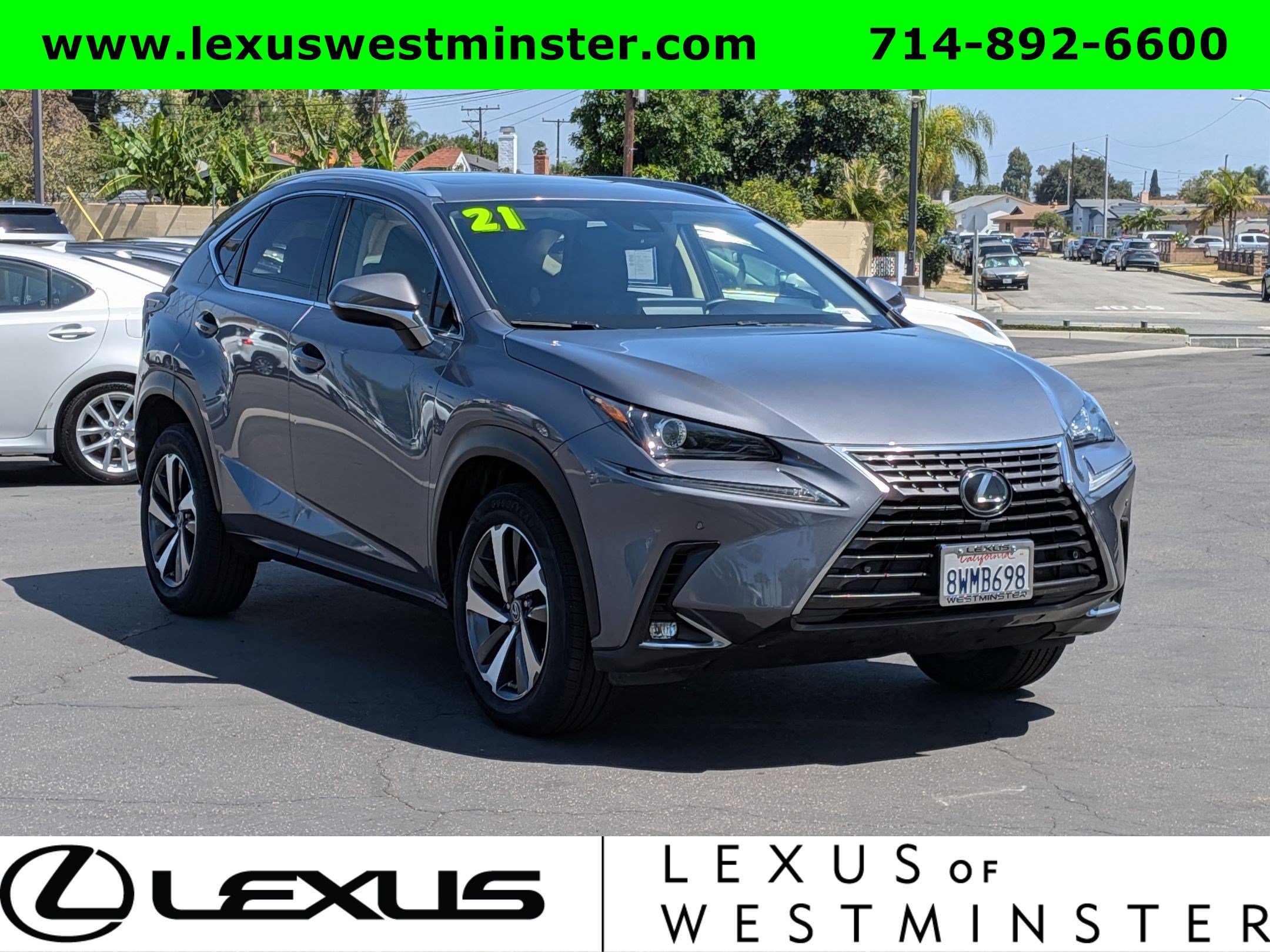 Certified 2021 Lexus NX 300 FWD w/ Premium Package image 3