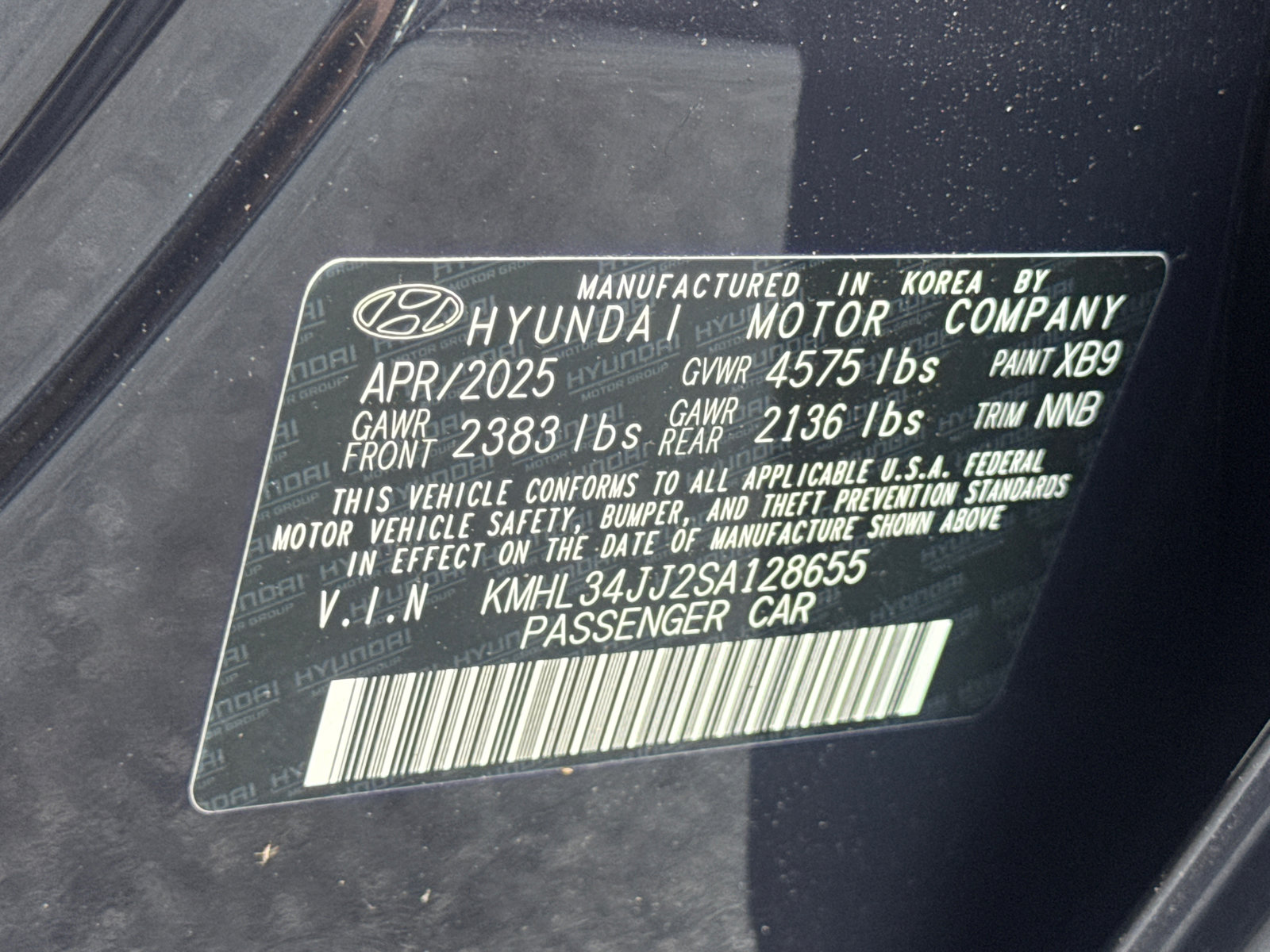 New 2025 Hyundai Sonata SEL image 25