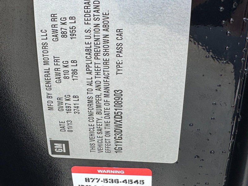 Used 2013 Chevrolet Corvette Convertible w/ 3LT Preferred Equipment Group RWD image 24