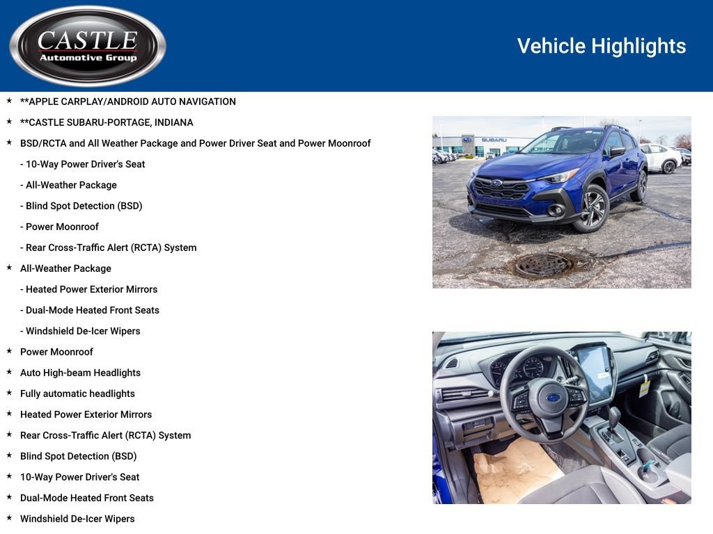 Used 2026 Subaru Crosstrek 2.5i Premium AWD/4WD image 3