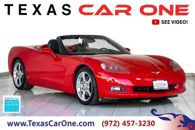 Used 2008 Chevrolet Corvette Convertible w/ Preferred Equipment Group RWD image 1