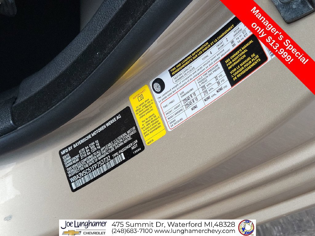 Used 2015 BMW 428i Convertible RWD image 35