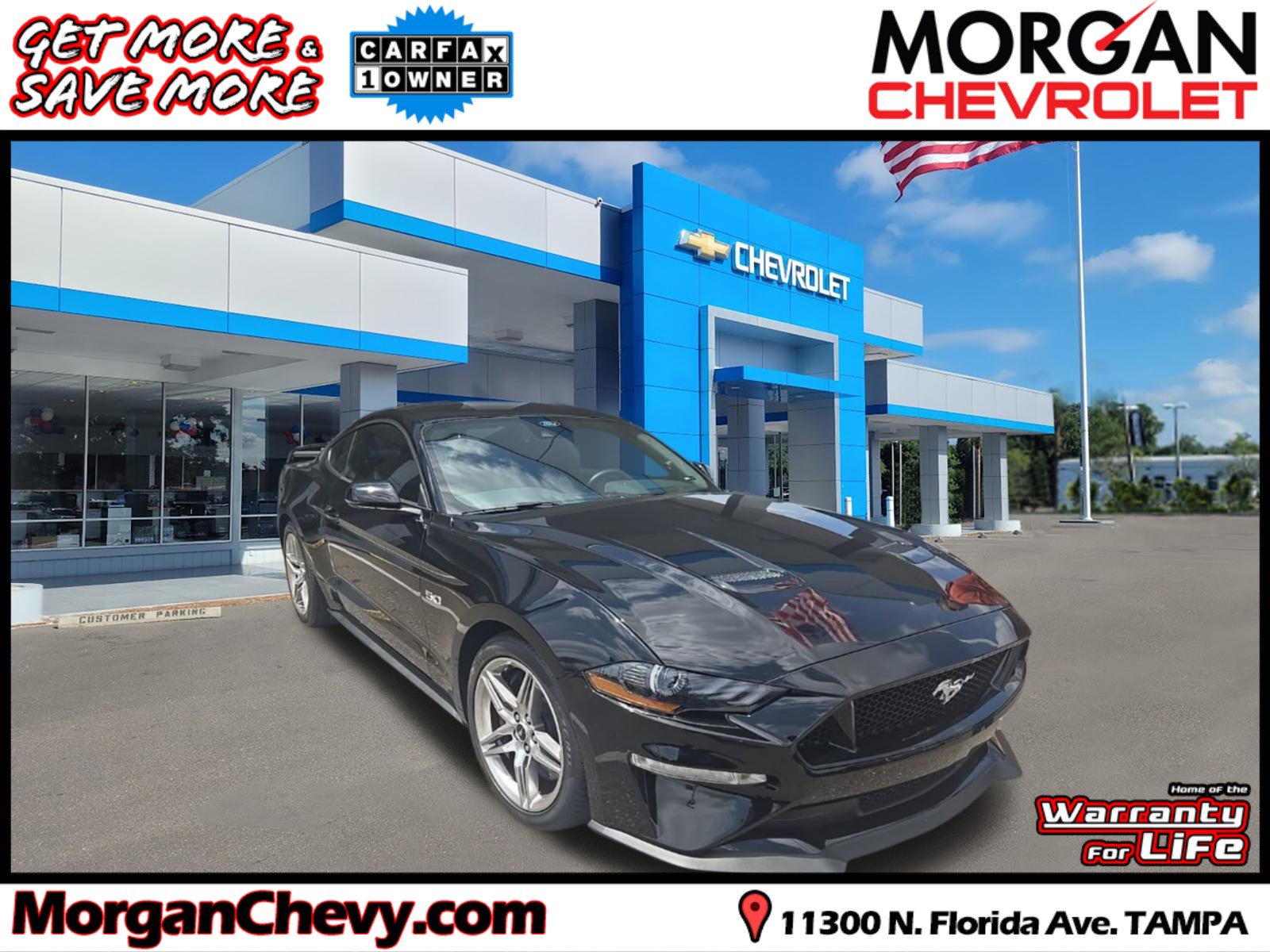 Used 2021 Ford Mustang GT Premium w/ GT Performance Package RWD image 1