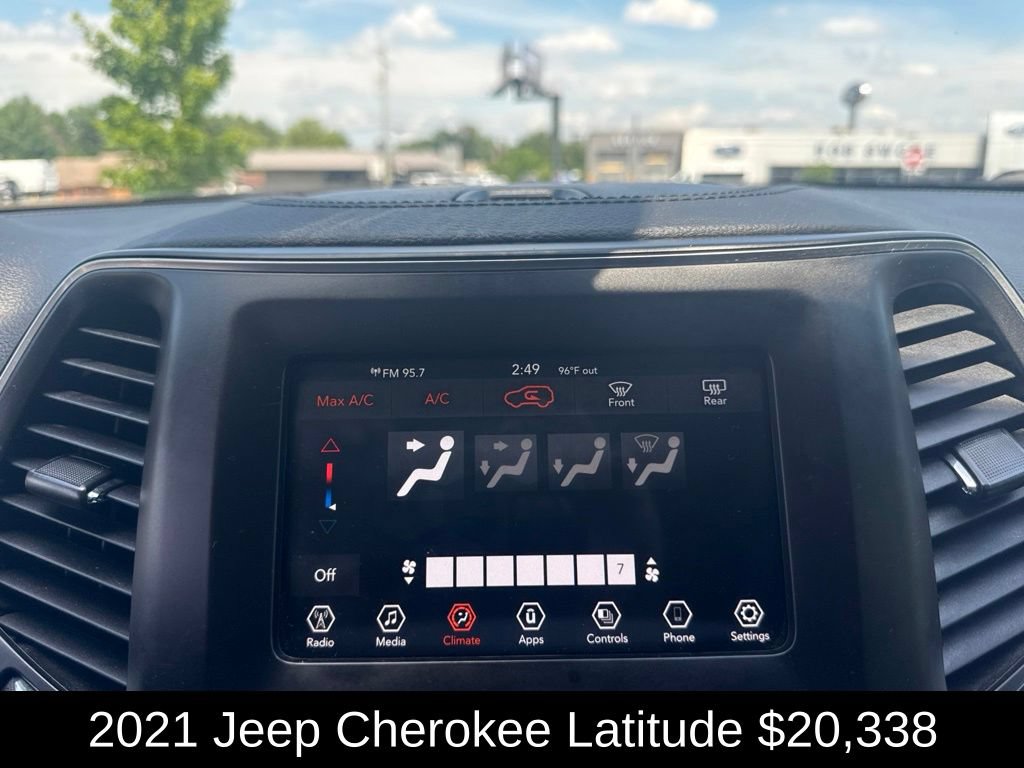 Used 2021 Jeep Cherokee Latitude w/ Mobile Office Group AWD/4WD image 22