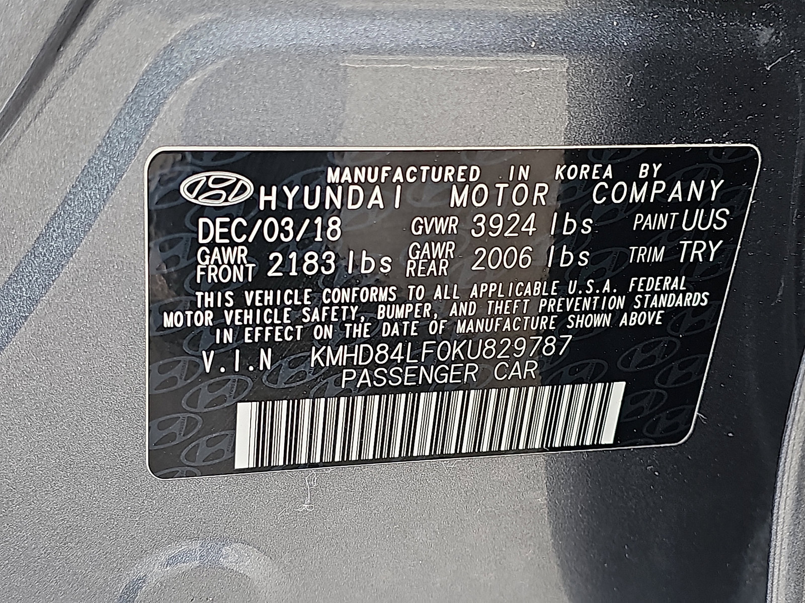 Used 2019 Hyundai Elantra SEL w/ Cargo Package FWD image 27