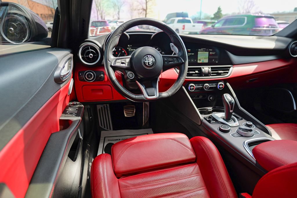 Used 2020 Alfa Romeo Giulia Ti Sport w/ Quick Order Package 22S Sport image 27
