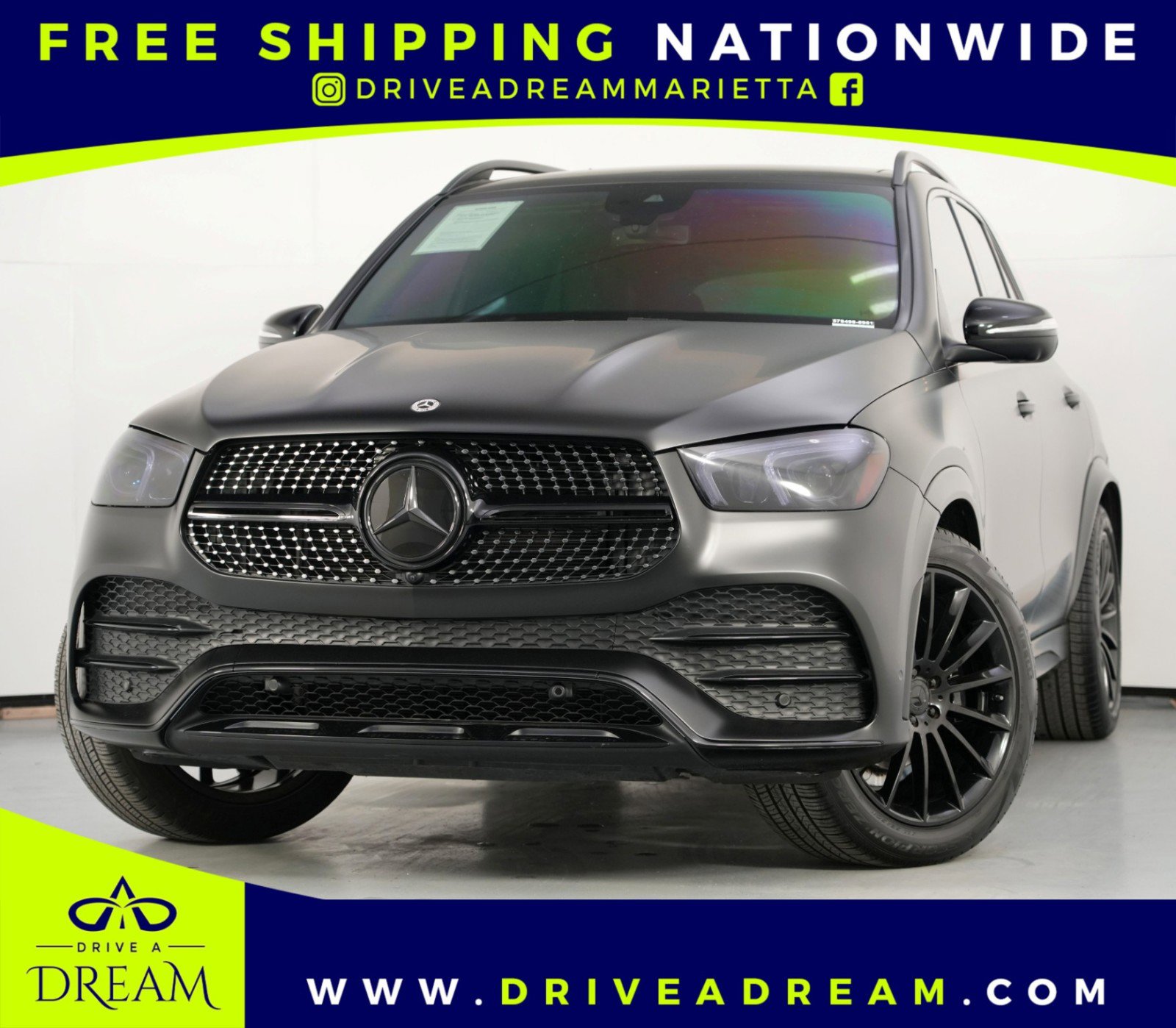 Used 2022 Mercedes-Benz GLE 350 w/ AMG Line Exterior