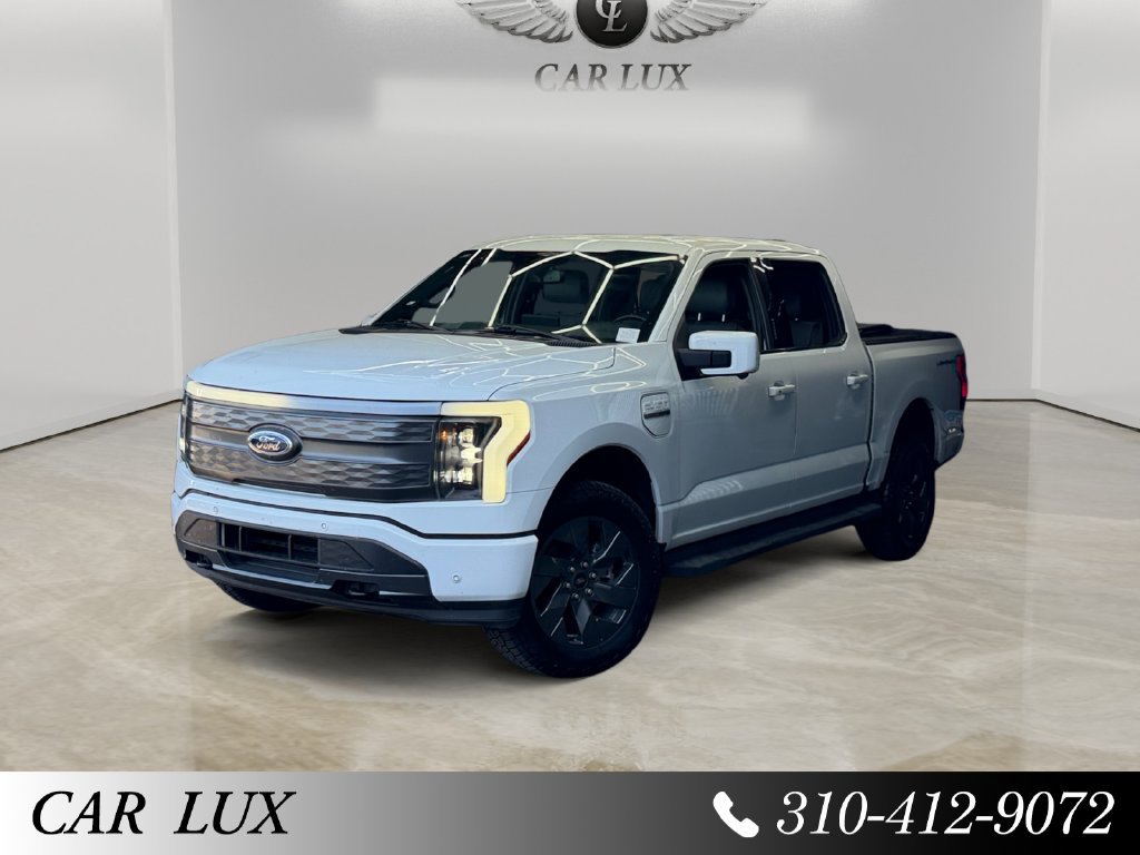 Used 2023 Ford F150 Lightning Lariat w/ Tow Technology Package AWD/4WD image 1