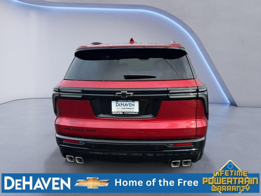 New 2026 Chevrolet Traverse RS w/ LPO, Floor Liner Package AWD/4WD image 4