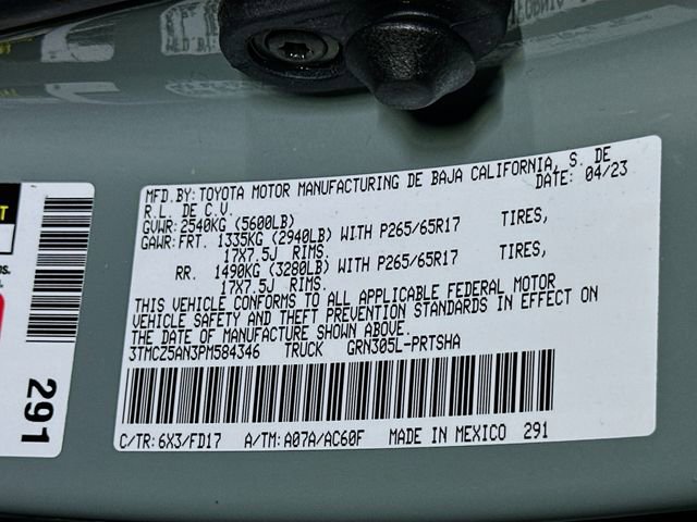 Used 2023 Toyota Tacoma TRD Sport w/ Technology Package image 21