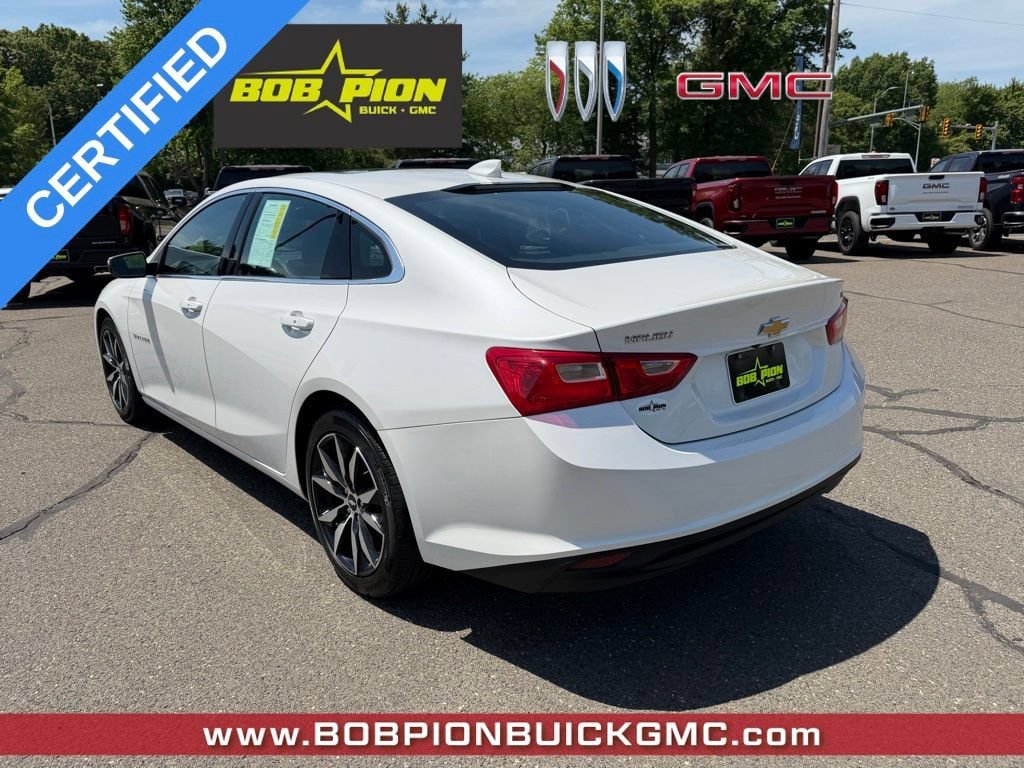 Certified 2018 Chevrolet Malibu LT w/ Leather Package FWD image 4