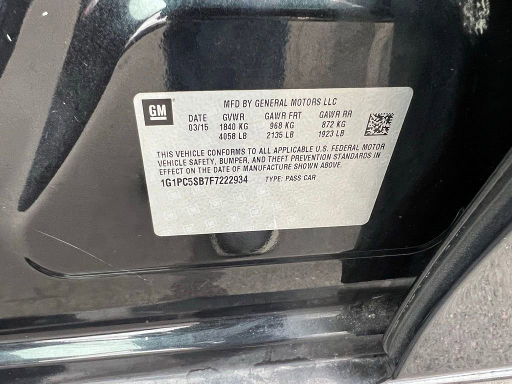 Used 2015 Chevrolet Cruze LT image 14