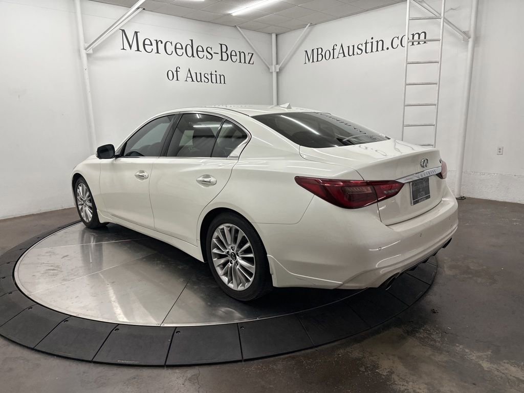 Used 2021 INFINITI Q50 Luxe w/ Cargo Package image 5