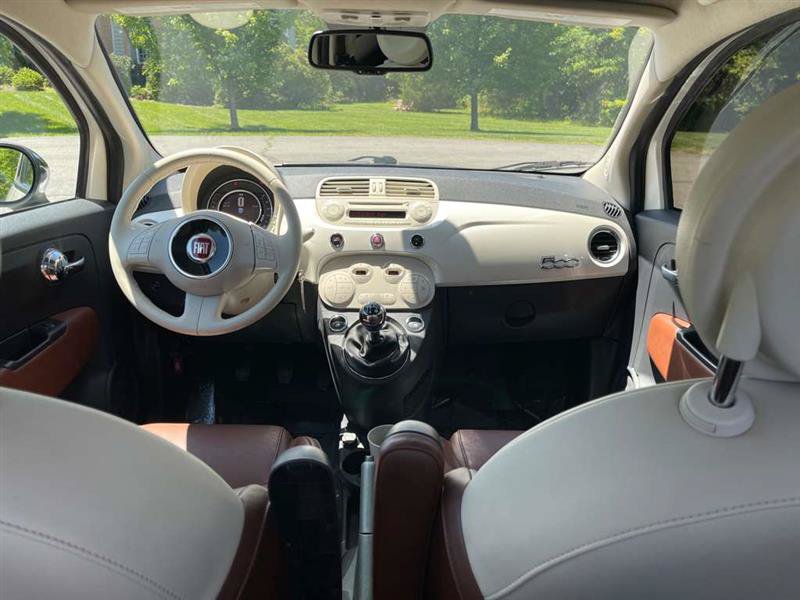Used 2015 FIAT 500 Lounge w/ Luxury Leather Package FWD image 28