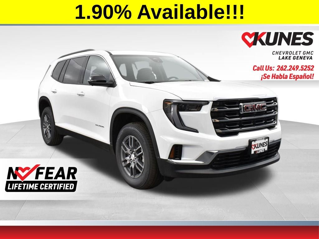 New 2025 GMC Acadia Elevation