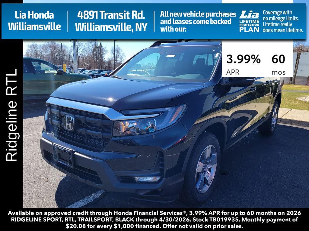 New 2026 Honda Ridgeline RTL image 9
