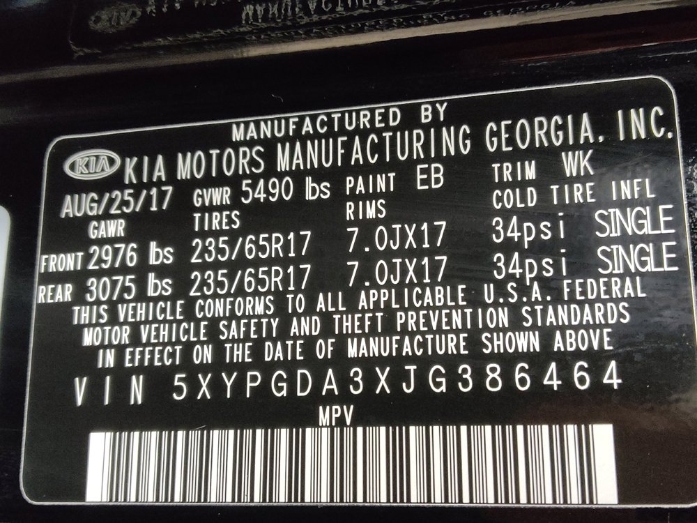 Used 2018 Kia Sorento LX image 33