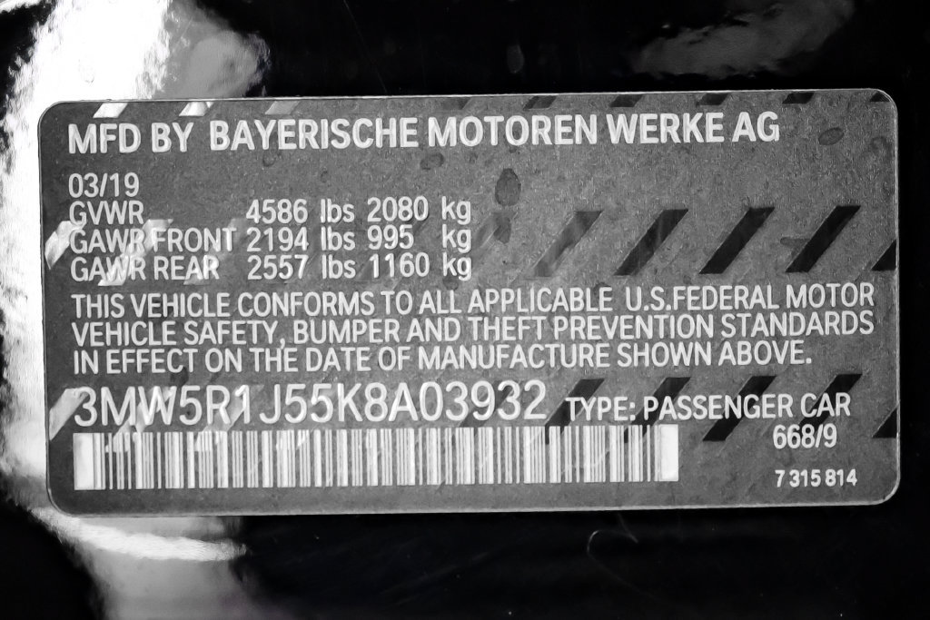 Used 2019 BMW 330i Sedan RWD image 68