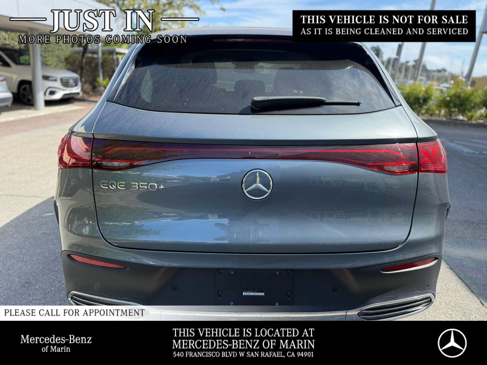 Used 2023 Mercedes-Benz EQE 350+ SUV w/ AMG Line Exterior Package image 3