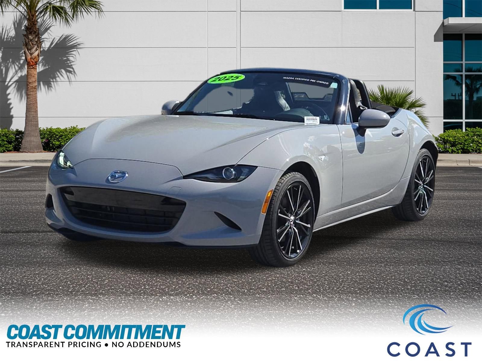 Used 2025 MAZDA MX-5 Miata Grand Touring w/ Weather Package RWD image 2