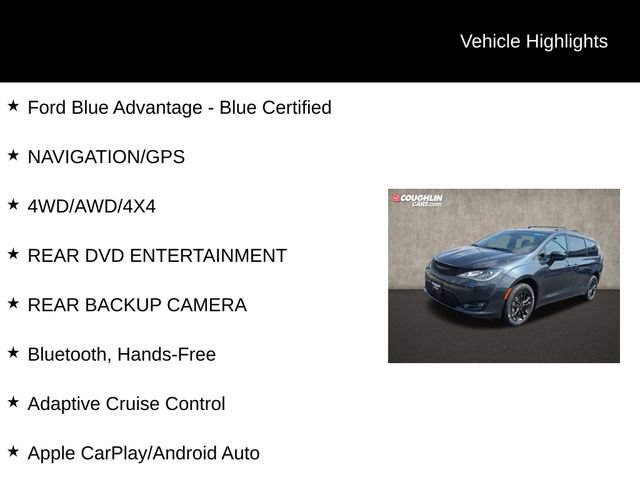 Used 2020 Chrysler Pacifica Touring-L w/ Advanced Safetytec Group AWD/4WD image 2