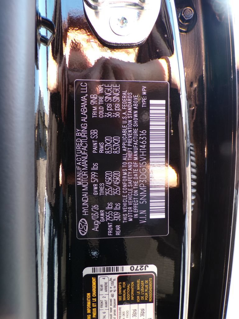 New 2027 Hyundai Santa Fe Limited AWD/4WD image 37